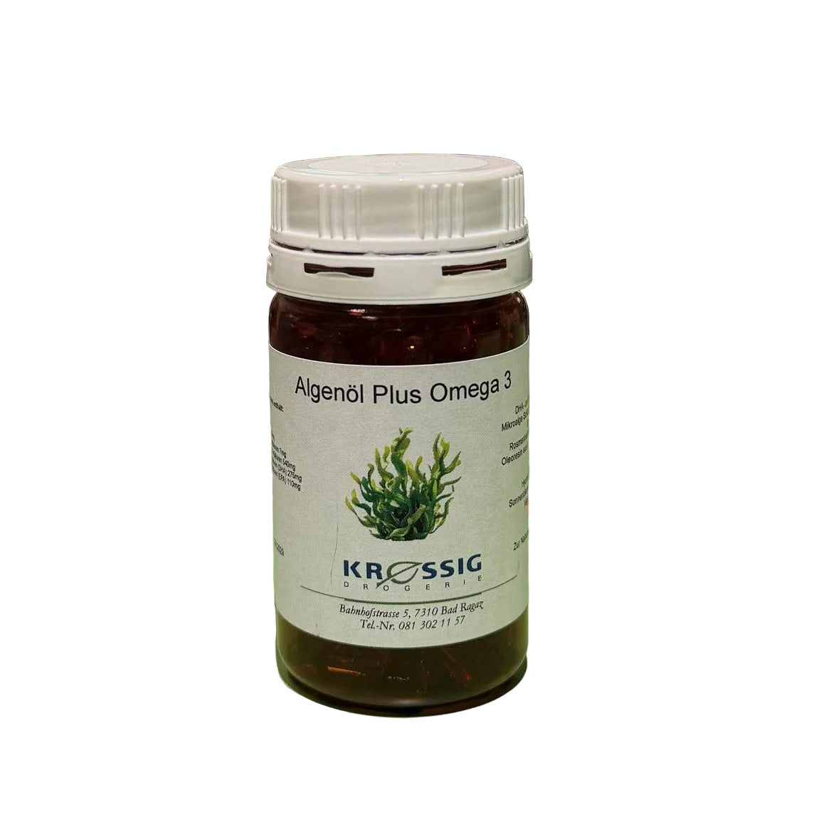 KRESSIG Algenöl Plus Omega-3 Kapseln 120 Stk.