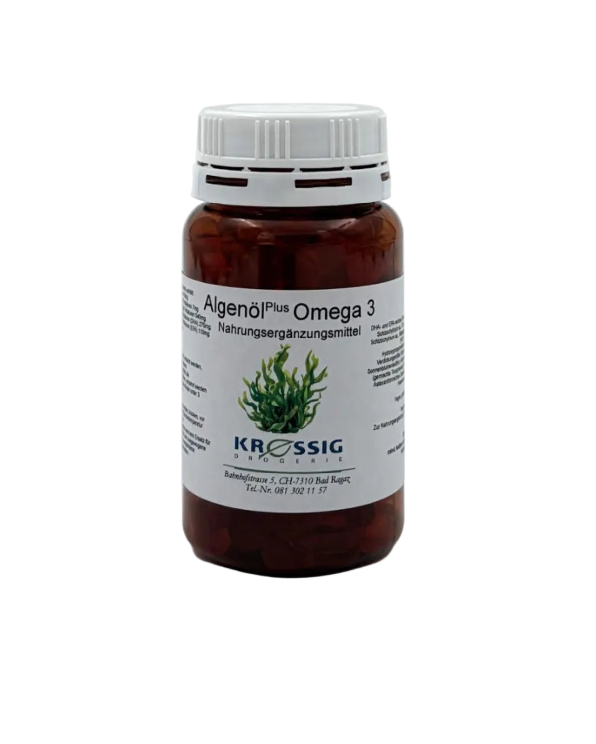 KRESSIG Algenöl Plus Omega-3 Kapseln 120 Stk.