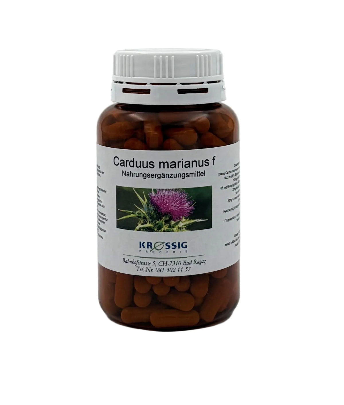KRESSIG Carduus marianus Mariendistel Kps 200 Stk.