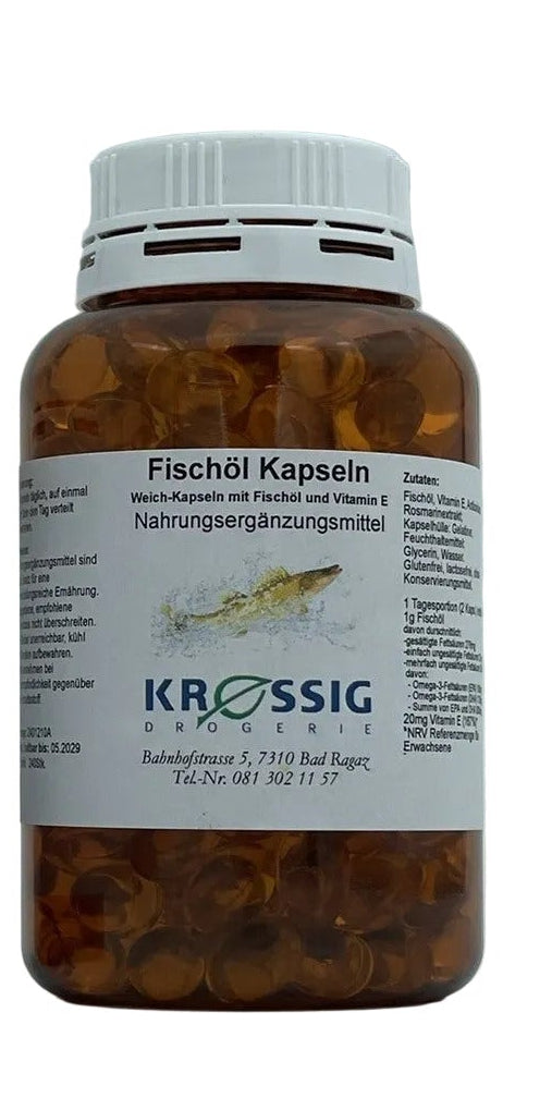 KRESSIG Fischöl-Kapseln. 240 Stk.
