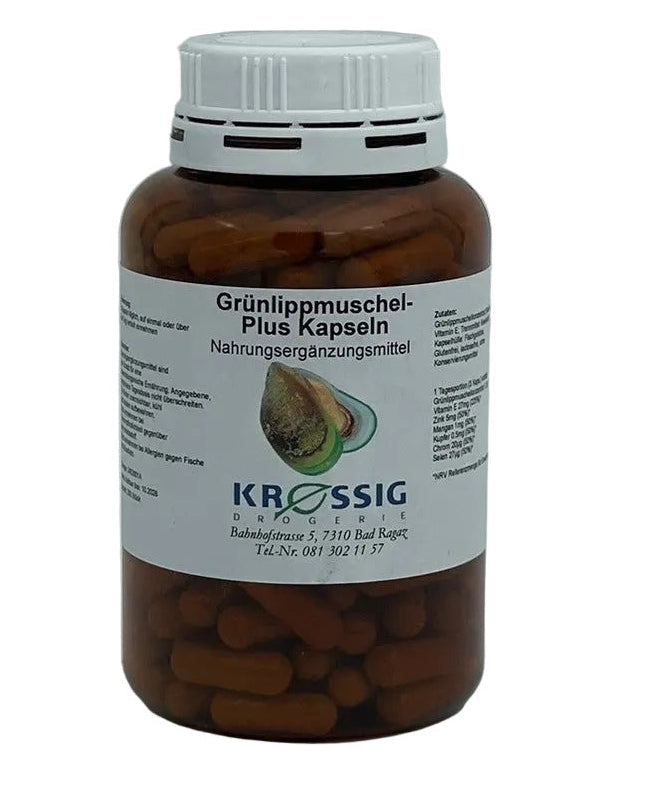 KRESSIG Grünlipp-Muschel-Kps. plus 400 Stk