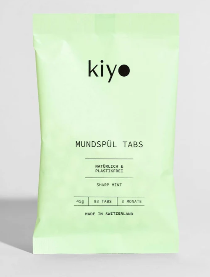 KIYO Refill Mundspül Tabs 93 Tabs Sharp Mint
